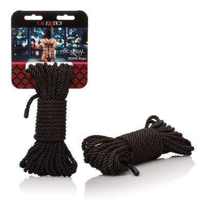 California Exotics - Scandal BDSM Rope (Black)