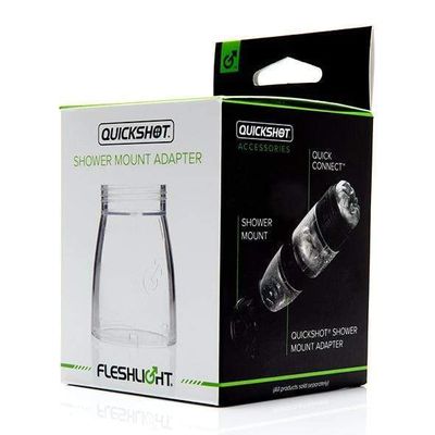 Fleshlight - Quickshot Shower Mount Adapter (Clear)