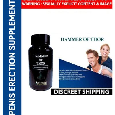 Hammer Of Thor Male Supplement 60 capsules