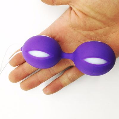 Thierry Female Smart Duotone Ben Wa Ball Weighted Female Kegel Vaginal Tight Exercise Training Ball Vibrators Sex Toys for Women