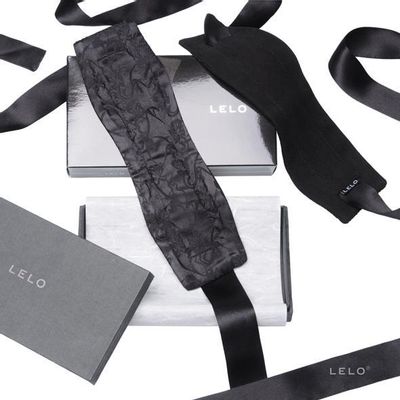 LELO - Etherea Silk Cuffs (Black)