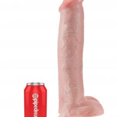 King Cock 15&#8243; Cock &#8211; Beige