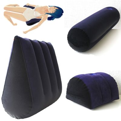 New Inflatable Sex Aid Pillow Sexual Position Sex Furniture Flocking Erotic Products Sex Toys for Women Couples Inflatable Sofa