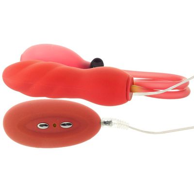 Ouch! Inflatable Vibrating Silicone Twist