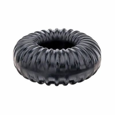 Perfect Fit - Ribbed Cock Ring (Black)