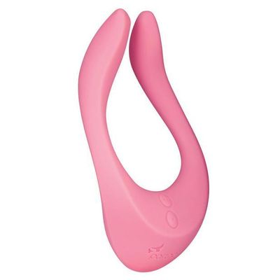 Satisfyer - Endless Joy Partner Multifun 2 Couples' Vibrator (Pink)