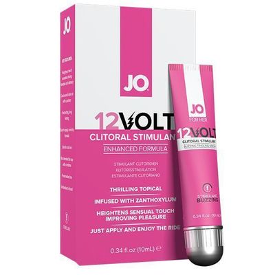 System Jo - For Her Clitoral Serum Buzzing 12 Volt Arousal Gel 10ml (Pink)