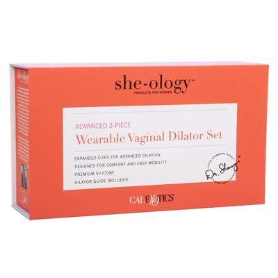 California Exotics - Sheology Advanced 3 Piece Wearable Vaginal Dilator Set (Multi Colour)