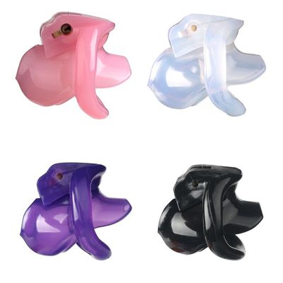 Amazing Price Male Bio-sourced Resin Chastity Device Cock Cage HT V3 Belt With 4 Penis Ring Adult Lock Sex Toy for Man SM