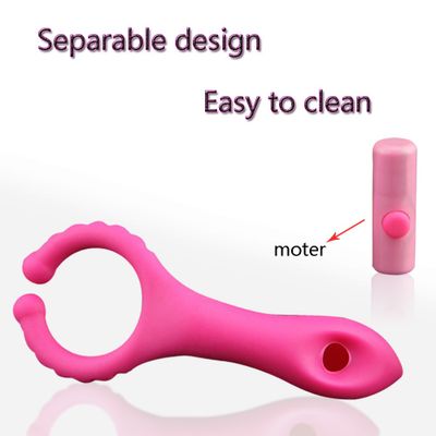 1 x Vibrating Clip New Silicone G spot Stimulate Vibrators Dildo Nipple Clip Masturbate vibrator Adults Sex Toys sex toys men 18