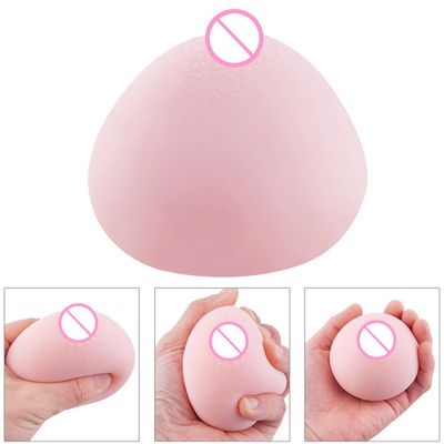 Buy Artificial Single Fake Breast Hole False Boob Male Masturbation