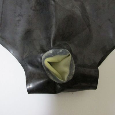 Women's Latex Short Latex Panty Latex Underwear with Condoms  latex panties underwear with condom female underwear latex condom