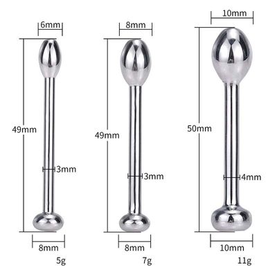 Stainless Steel Bdsm Penis Plug Stimulate Urethral Dilator Sounding Catheter Urethral Masturbator Fetish Sex Toys For Men Gay