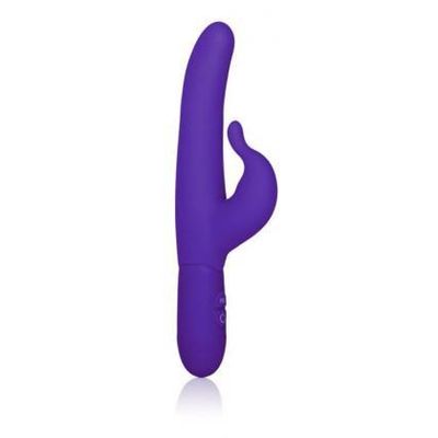 California Exotics - Posh 10-Function Teasing Tickler Rabbit Vibrator (Purple)