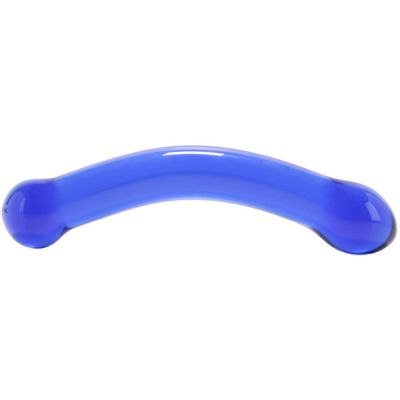 6 Inch Curved G-Spot Glass Dildo