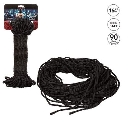 California Exotics - Scandal BDSM Rope 164ft (Black)