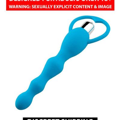 Anal Sex Toy For Men and Women Vibrating Bead By Naughty Nights + Free Lube