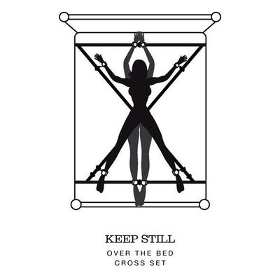 Fifty Shades of Grey - Keep Still Over the Bed Cross Restraint Set