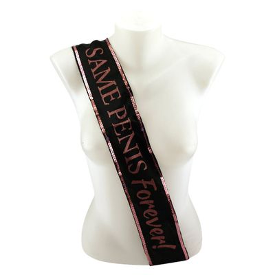 Same Penis Forever Bridal Sash