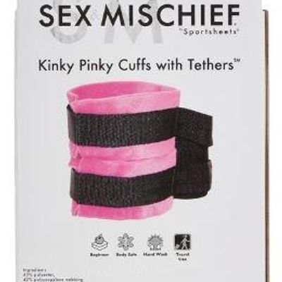 Sex & Mischief Pink Kinky Cuffs