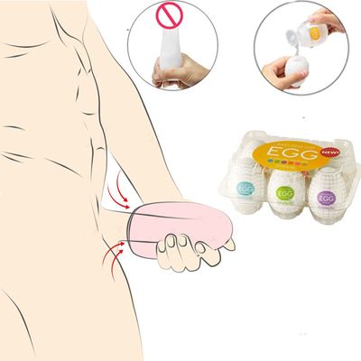 Tenga Portable Masturbation Eggs Silicone Masturbator Toys For Men Stretchable Stimulating Penis Massager Adult Intimate Sexshop