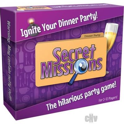 Secret Missions Dinner Party Party Game