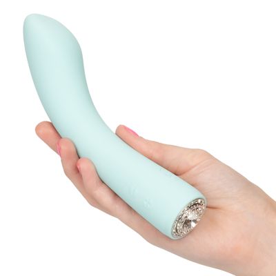 Calexotics - Pave Silicone G-Spot Vibrator Vivian (Blue)