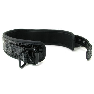 Sinful Collar with Leash - Black