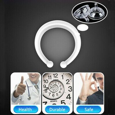 2pcs Male Foreskin Resistance Ring Corrector Curing Ring Men Exerciser Enhancer Penis Training Sleeve Time Delay Device