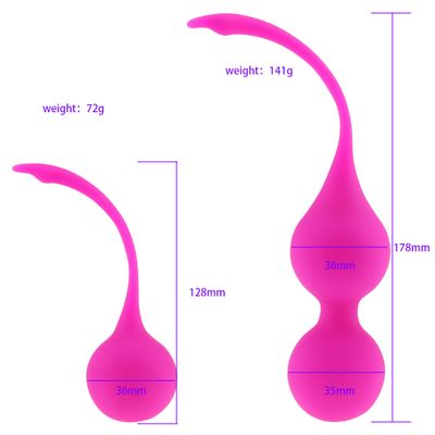 Silicone Kegel Ball Ben Wa Ball Vagina Tighten Exercise Machine Vibrators Smart Ball Geisha Ball Sex Toys for Women