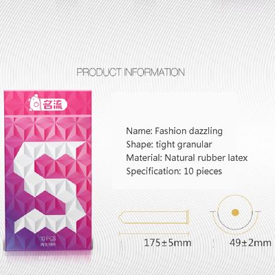 Close Fit Condom Dotted Condom Dick Male Contraceptive Condoms For Sex Condoms 49mm Condom 10pcs Adult Sex Vagina Contom Small