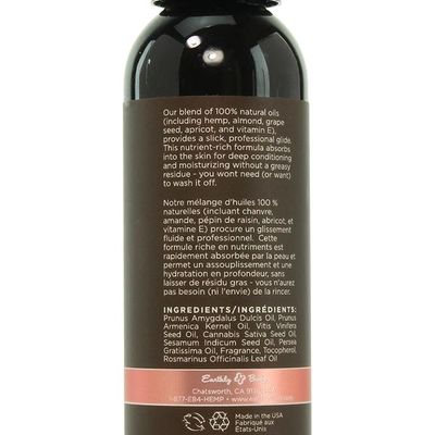 Hemp Seed Massage Oil 2oz/60ml