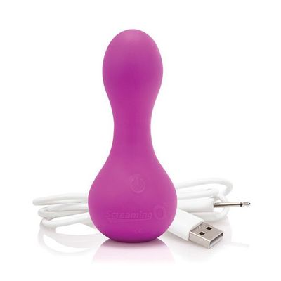 The Screaming O - Affordable Rechargeable Moove Flexible Vibrator (Purple)