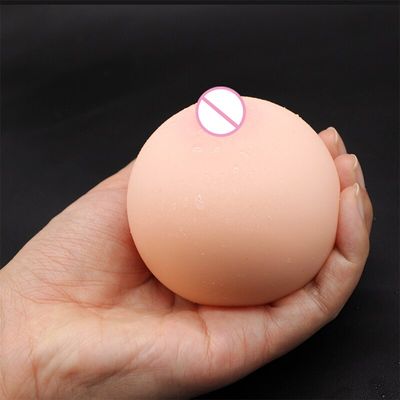 Simulation breast mimi ball chest mold masturbation device male pleasure device adult products