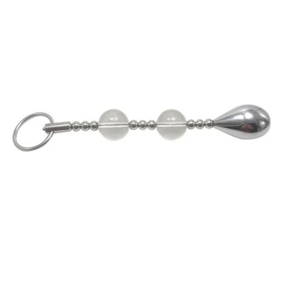 Anal Pull Beads Metal Stainless Steel Anal Masturbation Toys 170MM BDSM Couples Adults Sex Game Toys Butt Plug