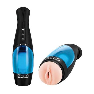 Zolo - Thrust Buster Thrusting Male Stimulating Masturbator with Erotic Audio (Black)