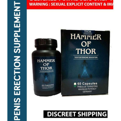 Hammer Of Thor Male Supplement 60 Capsules