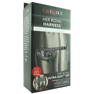 Her Royal Harness Crotchless Ultra-Soft Set