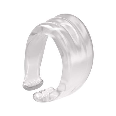 SSI Japan - My Peace Wide Soft Night Size M Correction Cock Ring (Clear)