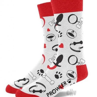 Prowler Puppie Socks Wht/blk