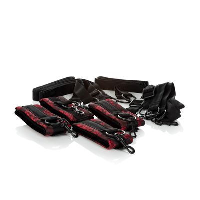 California Exotics - Scandal Bed Restraints (Red)