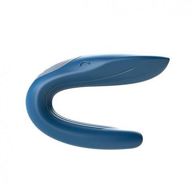 Partner - Whale Couple's Vibrator (Dark Blue) - Free Gift