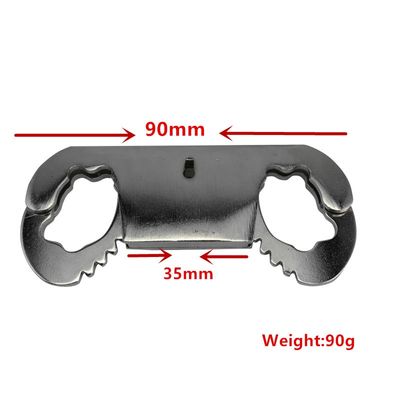 Pretend play Stainless steel thumb cuffs with key bondage lock metal handcuffs slave restraint BDSM tool sex toy cosplay game