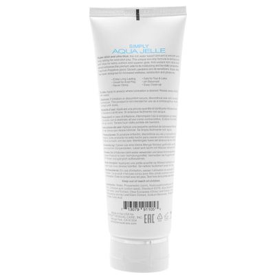 Simply Aqua Jelle Lube 4oz / 120ml