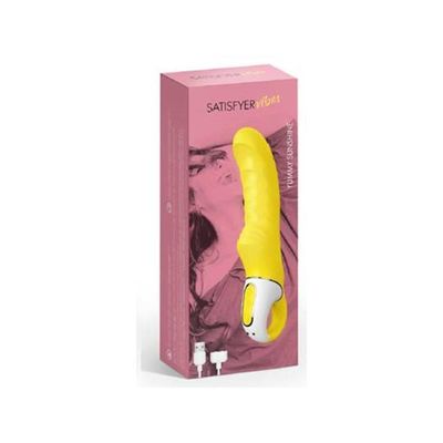 Satisfyer - Vibes Yummy Sunshine G Spot Vibrator (Yellow) - Free Gift