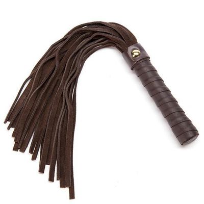 Coco de Mer - Leather Flogger Small (Brown)