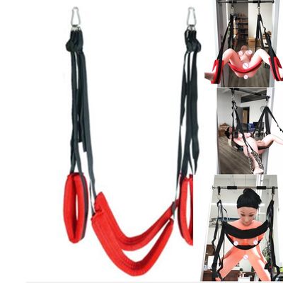 Sex Swing Soft Material Sex Furniture Fetish Bdsm Bandage Love Adult game Chairs Hanging Door Swing Sex sling Toys for Couples