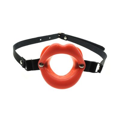 Rubber Opening Mouth Gag Sexy Lip Oral Restraints Fetish Slave Tools Adult Sex Toy For Couples Leather Gag Erotic Games toys
