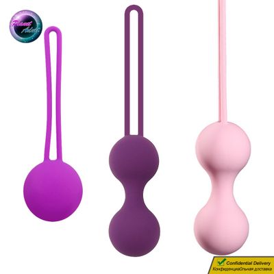 Safe Silicone Kegel Balls Vagina Tighten Training Exercise Gadget Sex Toy for Women Ladies Running Yoga Geysha Ball