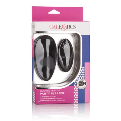 California Exotics - Silicone Remote Panty Pleaser Vibrator (Black)